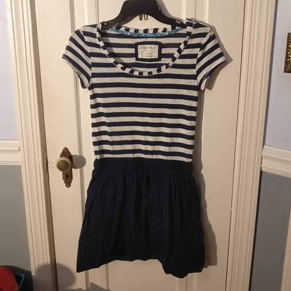 Strip dress